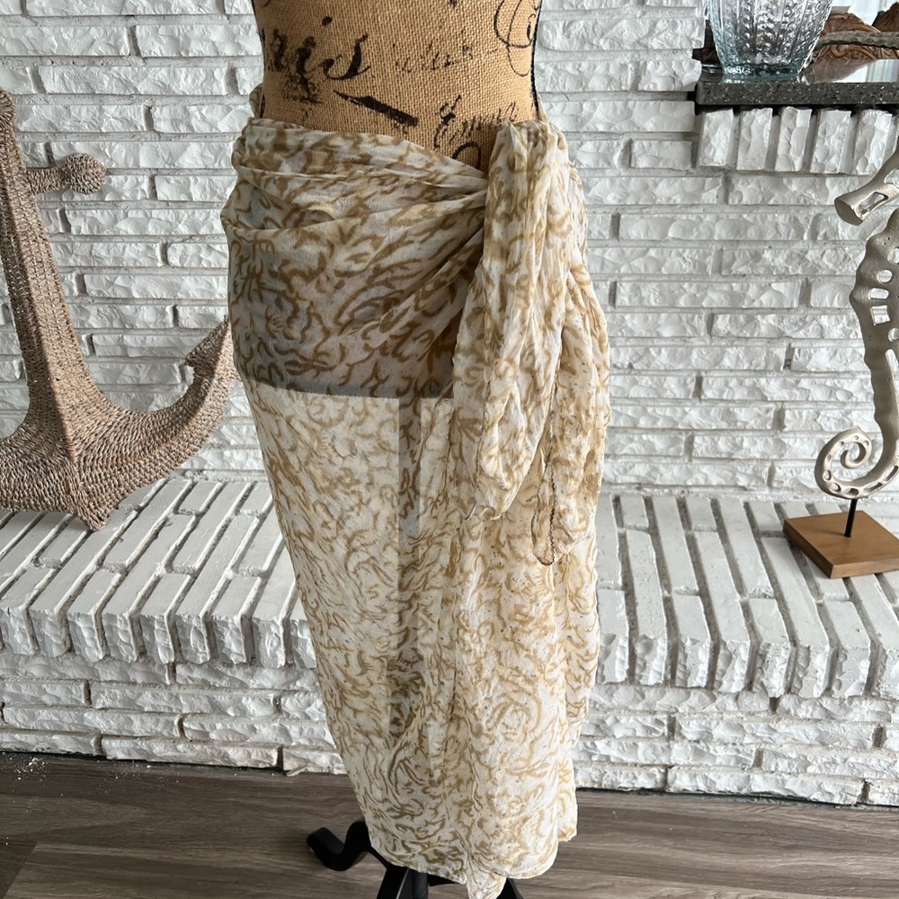 Vintage Sheer Sarong